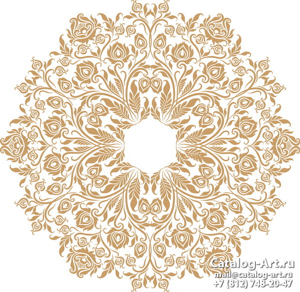 Printing images - Rosettes & Ornaments - ceilings design